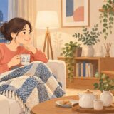 イラスト:ドラマを楽しむ時間