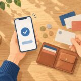 イラスト：現金とキャッシュレスを使い分ける