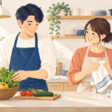 イラスト：家事を段取りよく進める