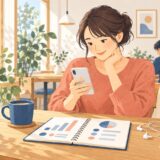 イラスト：毎月のスマホ料金を考える