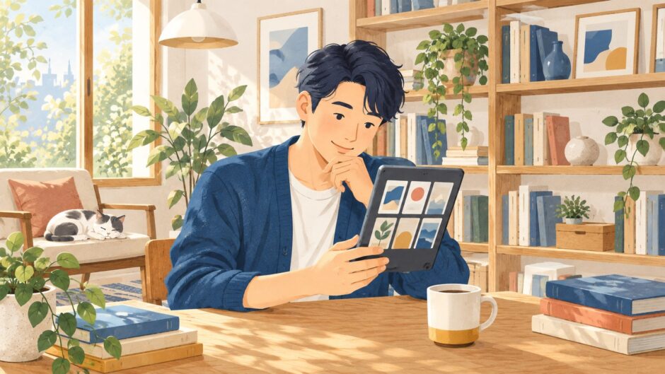 イラスト：電子書籍を探す