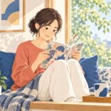 イラスト：少女漫画と女性漫画を読む