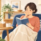 イラスト:漫画を読んで気持ちをほぐす