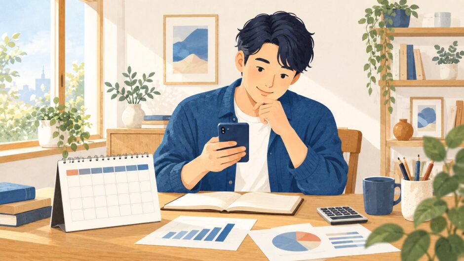 イラスト：データ容量と年間料金を考える