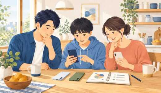 家族のスマホ代を見直したい｜家族割とカード年会費を含めた支払額